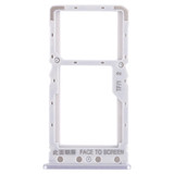 SIM Card Tray + SIM Card Tray / Micro SD Card Tray for Xiaomi Redmi 6 / Redmi 6A(Silver)