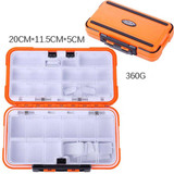 HENGJIA qt020 Waterproof Multifunction Fishing Tool Gear Storage Hooks and Fishing Bait Box , Large Size: 20 x 11.5 x 5cm