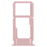 For OPPO R11 SIM Card Tray + SIM Card Tray / Micro SD Card Tray (Rose Gold)