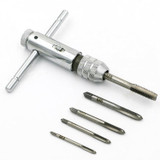 M3-M8 Adjustable Ratchet Tap Wrench and Hand Tapping Accessories