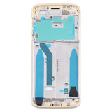 Front Housing LCD Frame Bezel for Motorola Moto G6 Play (Gold)