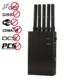 JAX-121A-5 Portable 3G / 4G / CDMA / GSM / DCS / PCS / WIFI / GPS Mobile Phone Signal Protector, Coverage: 20m(Black)