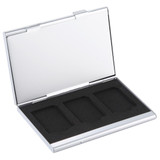 6 in 1 Memory Card Protective Case Storage Box , Size: 88 x 50 x 9mm(Silver)