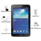 100 PCS 0.4mm 9H+ Surface Hardness 2.5D Explosion-proof Tempered Glass Film for Galaxy Tab 3 Lite T110 / T111 / T113