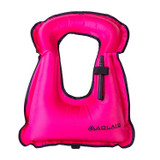 Adult Portable Snorkeling Buoyancy Inflatable Vest Life Jacket Swimming Equipment, Size:650*450mm (Purple)