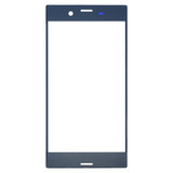 Front Screen Outer Glass Lens for Sony Xperia XZ(Blue)