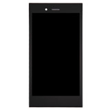 Original LCD Screen for BlackBerry Z3 Digitizer Full Assembly with Frame(Black)