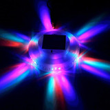 8W RGB Sunflower LED Stage Light, 48 LEDs, Sound Control / Auto Run Mode(Transparent)