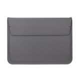 Universal Envelope Style PU Leather Case with Holder for Ultrathin Notebook Tablet PC 13.3 inch, Size: 35x25x1.5cm(Grey)