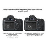 PULUZ 2.5D 9H Tempered Glass Film for Canon 6D, Compatible with Sony HX50 / HX60, Olympus TG3 / TG4 / TG5, Nikon AW1