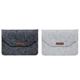 15 Inch Inner Package Phone & Tablet Case Felt Bag for iPhone 7 Plus /  iPhone 7 / Macbook Retina 15.4 inch(Grey)