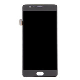 For OnePlus 3 (A3000 Version) with Digitizer Full Assembly OEM LCD Screen (Black)