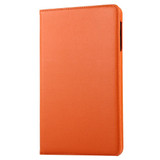 For Galaxy Tab A 10.1 / T580 Litchi Texture Horizontal Flip 360 Degrees Rotation Leather Case with Holder(Orange)