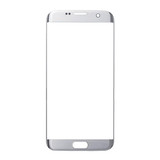 For Galaxy S7 Edge / G935 Front Screen Outer Glass Lens (Silver)