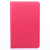 For Galaxy Tab A 10.1 / T580 Litchi Texture 360 Degree Rotating Horizontal Flip Leather Case with Holder(Magenta)