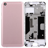 For OPPO R9 / F1 Plus Battery Back Cover + Front Housing LCD Frame Bezel Plate (Rose Gold)