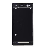 Front Housing  with Adhesive for Sony Xperia C3(Black)