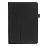 Litchi Texture Horizontal Flip Solid Color Leather Case with Holder for Lenovo TAB 2 A10-30 X30F & TAB 2 A10-70F, 10.1 inch(Black)