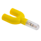 3.5mm Stereo Male to Dual 3.5mm Stereo Female Splitter Adapter(Yellow)