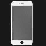 Front Screen Outer Glass Lens with Front LCD Screen Bezel Frame for iPhone 6 Plus(White)