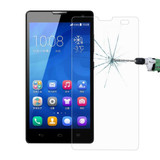 100 PCS for Huawei Honor 3X / G750 0.26mm 9H Surface Hardness 2.5D Explosion-proof Tempered Glass Screen Film