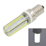 E14 5W 400LM 104 LED SMD 3014 Silicone Corn Light Bulb, AC 220V (White Light)