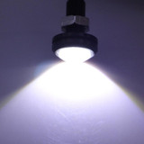 2 PCS 2x 3W 120LM Waterproof Eagle Eye light  White LED Light for Vehicles, Cable Length: 60cm(Black)