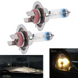 2 PCS H7 12V / 55W / 4300K / 2100lm Xenon Car Headlight Bulbs, Warm White