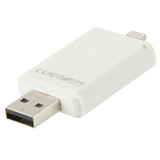 i-Flash Driver HD U Disk USB Drive Memory Stick for iPhone / iPad / iPod touch(White)