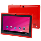 Tablet PC 7.0 inch, 1GB+16GB, Android 4.0, Allwinner A33 Quad Core 1.5GHz, WiFi, Bluetooth, OTG, G-sensor(Red)