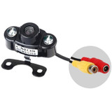 E400 Waterproof 2 LED Color CMOS/CCD Auto Car Rear View Camera for Security Backup Parking