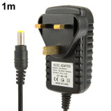 High Quality UK Plug AC 100-240V to DC 9V 2A Power Adapter, Tips: 5.5 x 2.1mm, Cable Length: 1m