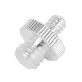 1/4 to 3/8 Stainless Steel Screw for Tripod Heads(Silver)