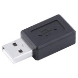 USB 2.0 AM to Micro USB Female Adapter(Black)