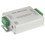 24A RGB Amplifier for LED Light, DC 12V-24V Input(Silver)