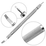 Handy Tool spring Bar Remover + Pin Remover for Replace Band Wrist(Silver)