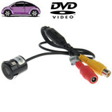 Waterproof Wired Punch DVD Rear View Camera With Scaleplate , Support Installed in Car DVD Navigator or Car Monitor , Wide Viewing Angle: 170 degree (WD004)(Black)