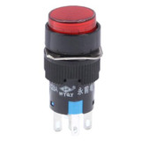 Car DIY Round Button Push Switch / Indicator