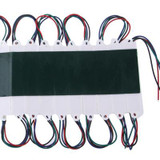 Module Light Strip, 20x 3-LED RGB Light 5050 SMD LED, DC 12V