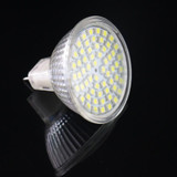 MR16 4.5W LED Spotlight Lamp Bulb, 60 LED 3528 SMD, Warm White Light, AC 220V