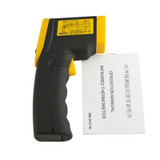 Infrared Thermometer, Temperature Range: -50 - 380 Degrees Celsius (D:S = 12:1)(Black)