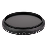 52mm ND Fader Neutral Density Adjustable Variable Filter ND 2 to ND 400 Filter(Black)