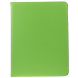 360 Degree Rotatable Leather Case with Sleep / Wake-up Function & Holder for New iPad (iPad 3)(Green)