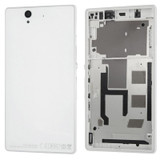 Middle Board + Battery Back Cover for Sony L36H(White)