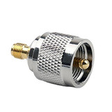 UHF Male to SMA Female Connector RF Coaxial Adapter