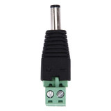 5 PCS 5.5 x 2.1mm DC Power Male Connector for CCTV Camera