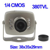 1/4 CMOS 6 LED Color 380TVL Mini Camera