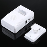 Infrared Sensor Electronic Guest Welcome Doorbell(White)