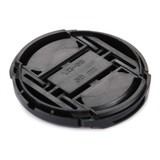 58mm Center Pinch Camera Lens Cap(Black)