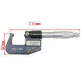 25mm (1 inch) Electronic Digital Micrometer (resolution 0.001mm)